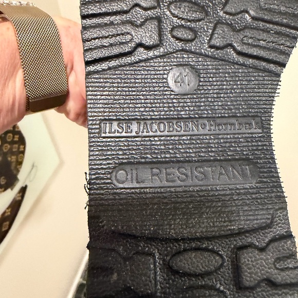 Ilse Jacobsen Black Winter Rain Boots - Picture 7 of 9